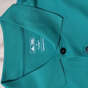 Adidas Men's NWOT Green PoloShirt Golf Shirt M
